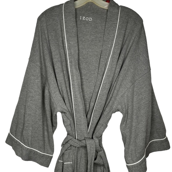 Izod Gray‎ Robe - Picture 2 of 7